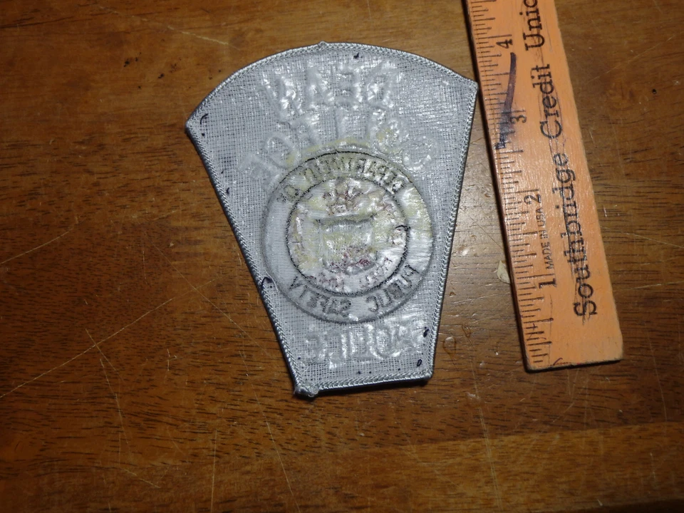 PARCHE DE POLICÍA DE SEGURIDAD PÚBLICA DEAN COLLEGE FRANKLIN MASSACHUSETTS BX E#7 Foto 2 de 2