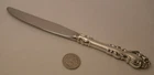 REED AND BARTON SPANISH BAROQUE STERLING SILVER DINNER KNIFE 9 1/ 8"  NO MONO