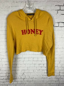 yellow honey crop top