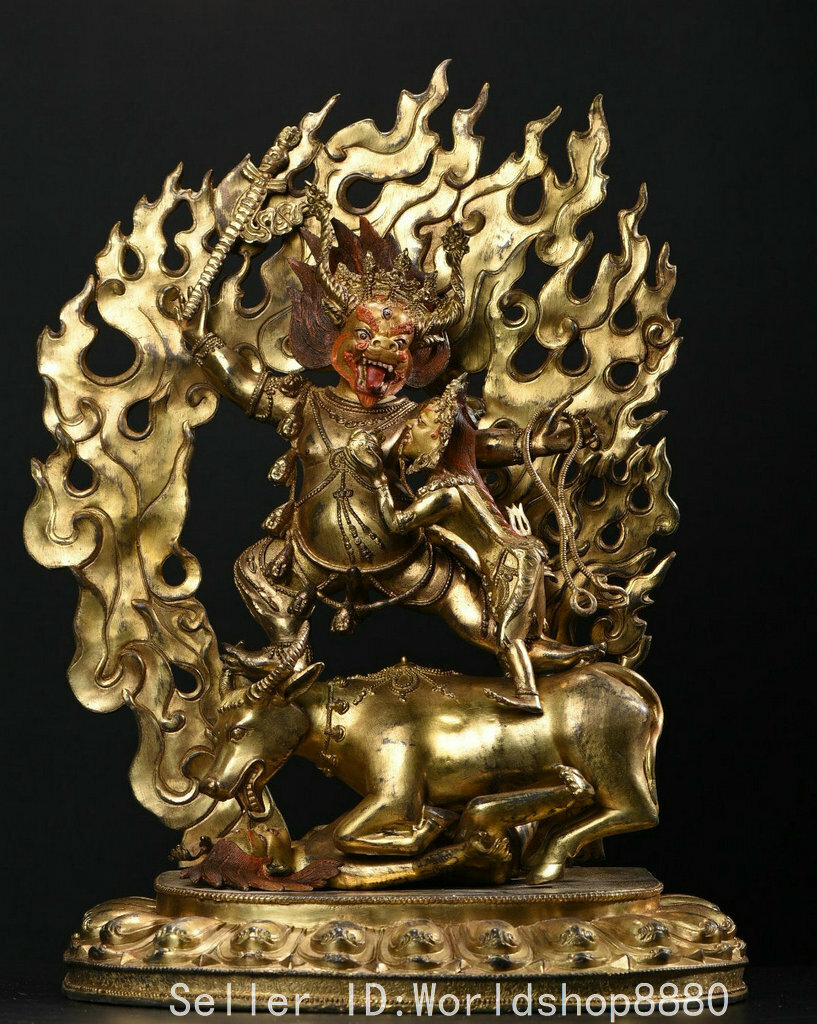 邦楽 Ailiph doepa 1st Single Buddha Chan Vintage 1st Dalai Lama | Gendun Druppa Statue