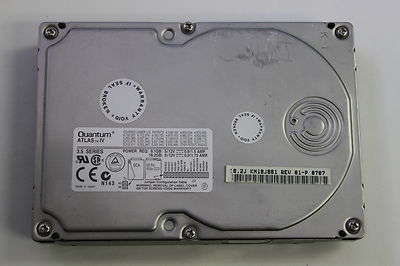 QUANTUM 18.2J 3.5 ATLAS IV 80 PIN SCSI HARD DRIVE ULTRA160M/LVD/SE KN18J881