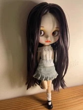 Takara 12" Neo Blythe Nude doll Long straight hair makeup dudu lips Joint body