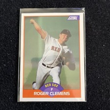 1989 Score #350 Roger Clemens