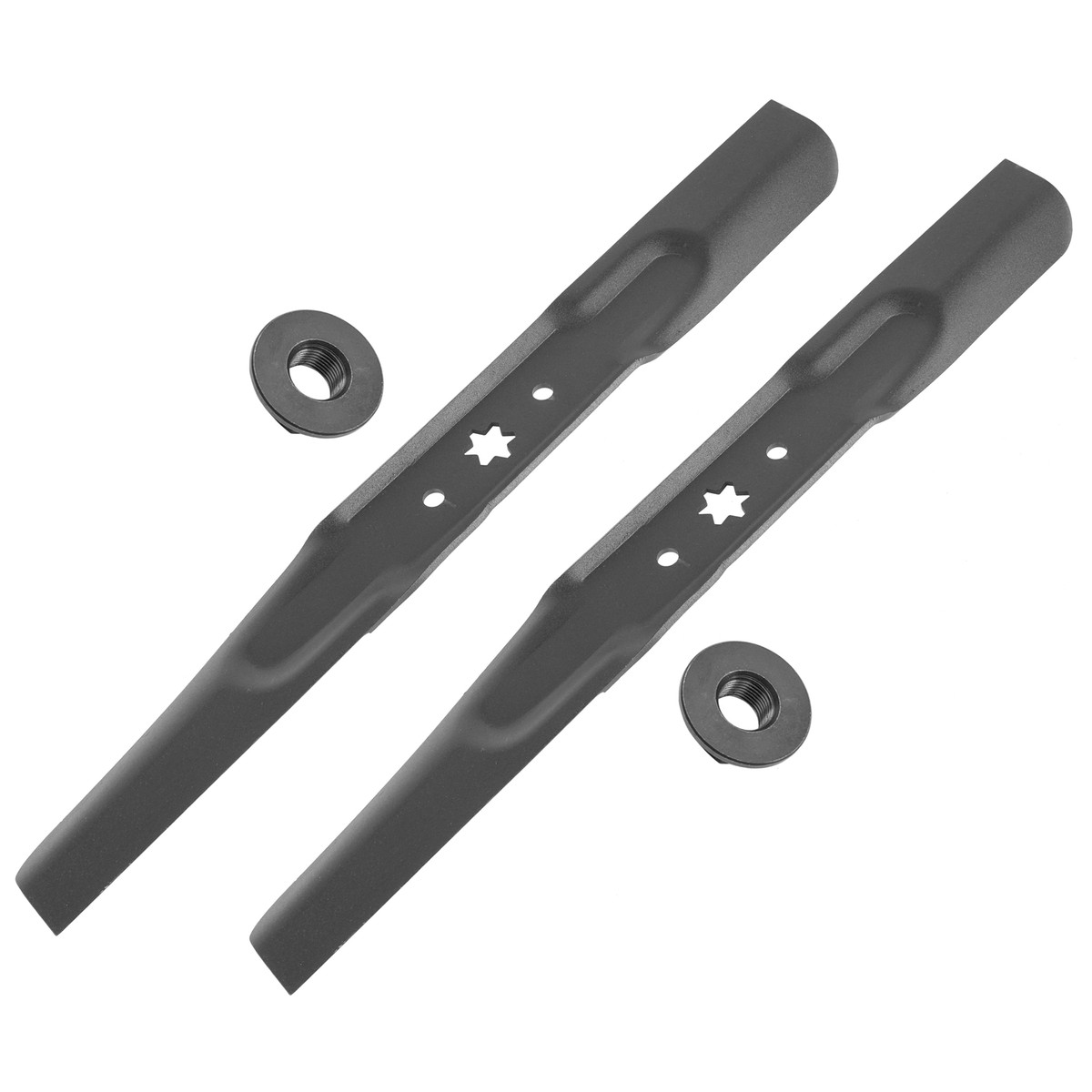 Deck Blades w/ Nuts for Cub Cadet RZT42 XT1-LT42 XT2-LX42 / 490