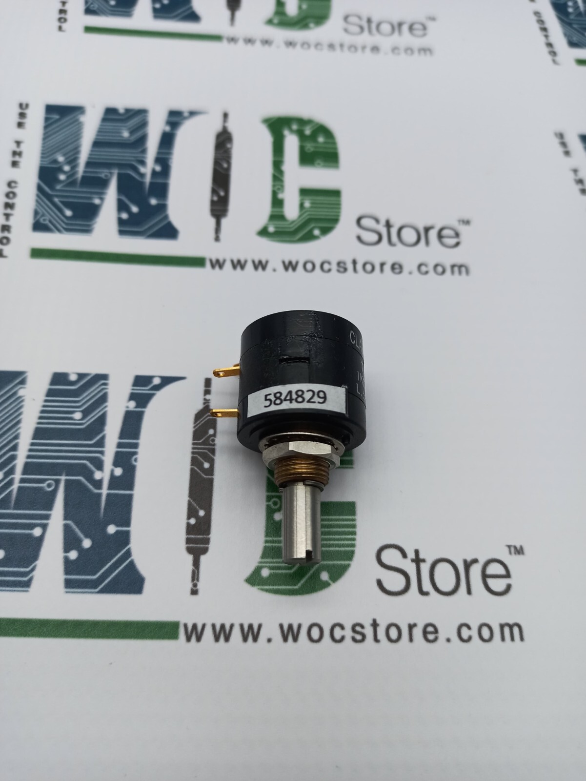 73JA 1K CLAROSTAT POTENTIOMETER 1K SL NO 584829