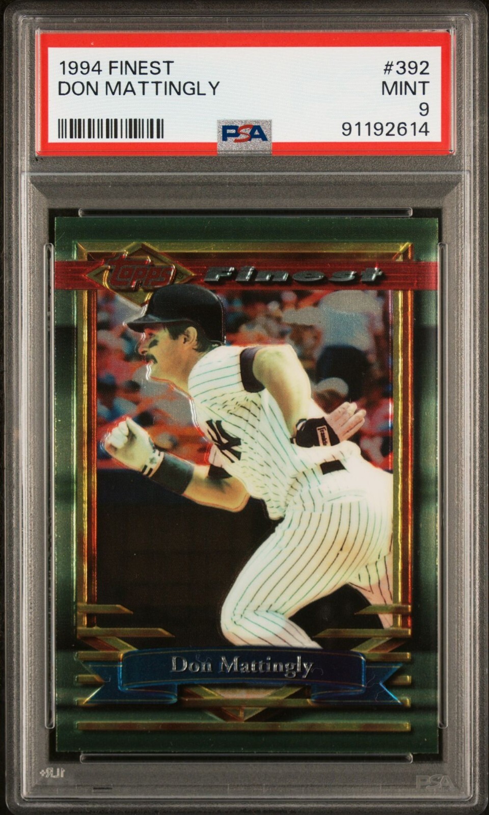 1994 Finest DON MATTINGLY #392 PSA 9 Mint
