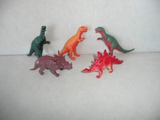 Vintage Dinosaur Plastic Figure LOT OF 5 Toys