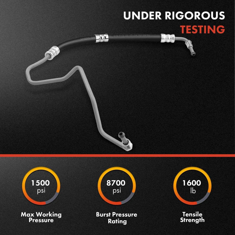 Power Steering Pressure Line Hose Assembly for Buick LeSabre Pontiac Bonneville - Image 2 of 4