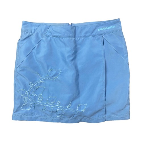 Short Columbia PFG Femme Taille 12 - Bleu Pêche Imprimé Ancre - Très Bon état