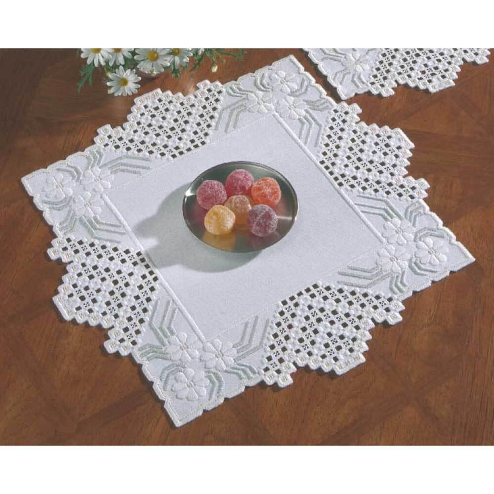 Permin counted Hardanger tablecloth stitch kit ""Hardanger"", 40x40cm, DIY, 10-570