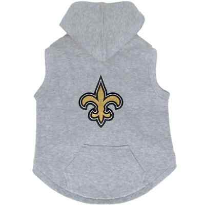 NEW ORLEANS SAINTS DOG CAT PREMIUM HOODIE SWEATSHIRT EMBROIDERED PATCH