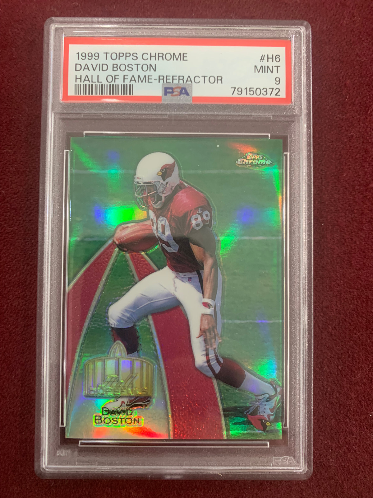 David Boston Topps Chrome Hall of Fame #H6 Hall of Fame