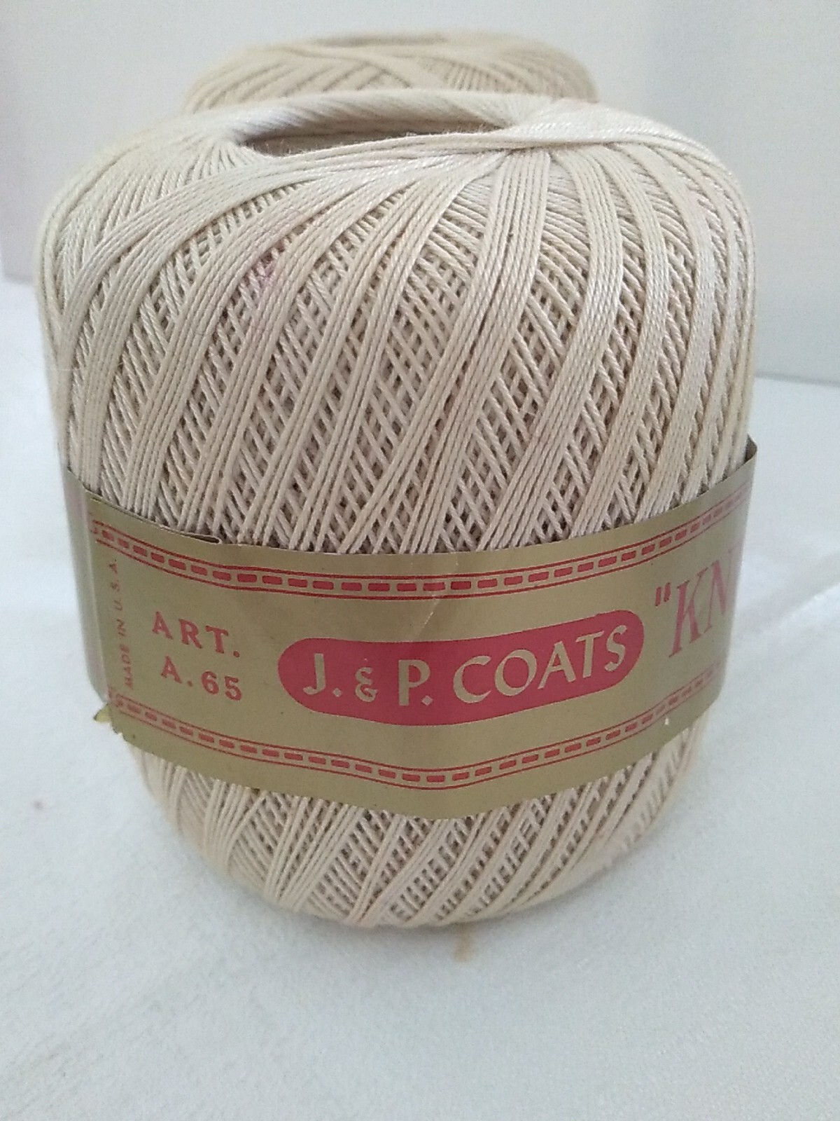 J & P Coats Knit Cro Sheen Crochet Thread 100 Mercerized Cotton 400 Yds Lot 2 eBay