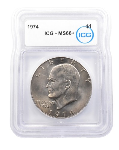 1974-S Silver $1 Eisenhower Dollar ICG MS67 | eBay
