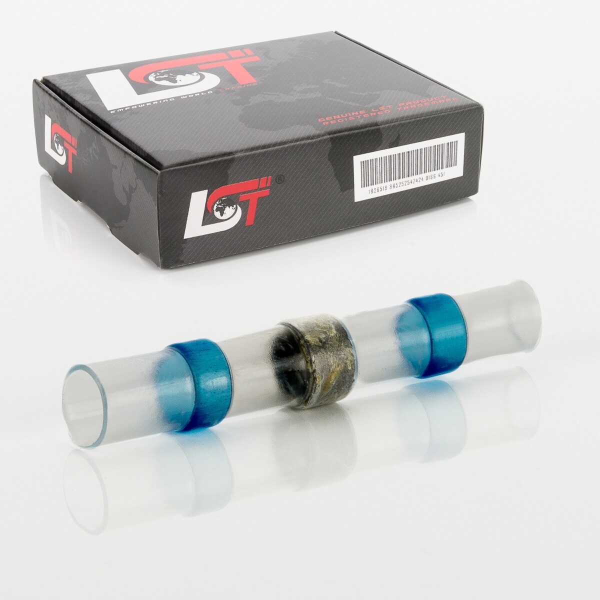 1 Piece Solder Connector with Heat Shrink Tubing Waterproof Blue / 1.5 - 2.5 mm²