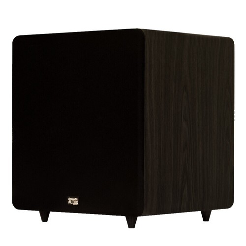 Acoustic Research S112PS Powered Subwoofer - Black- Free Shipping