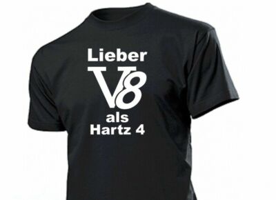 ''Lieber V8 als Hartz 4'' US Car Oldtimer Chevy V8 Big Block USA GMC Truck 3-5XL