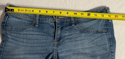 HOLLISTER Light Blue Denim Jeans Women's Size 28/29 Size 7 R - Picture 8 of 8