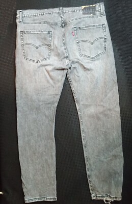 Men's Levi 504 Reg. Jeans 0120-099-501 Grey Zip Fly Straight Leg