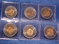 6 Everett Coin club Encased Cents 2012 1982 1962 D Wa Lucky Penny Washington  6