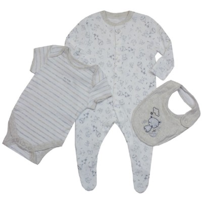 beige sleepsuit