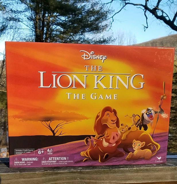 Disney The Lion King Multiplayer Board Game Cardinal Games EBay