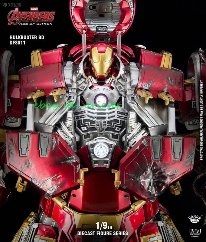 King Arts 1/9 Dfs011 Iron Man Mark44 Hulkbuster Diecast King Arts 1/9 Dfs011 Iron Man Mark44 Hulkbuster Diecast