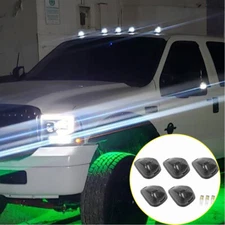 5Pcs Top Smoke Cab Roof White Running Lights DRL LED for Ford F-250 F-350 F-450
