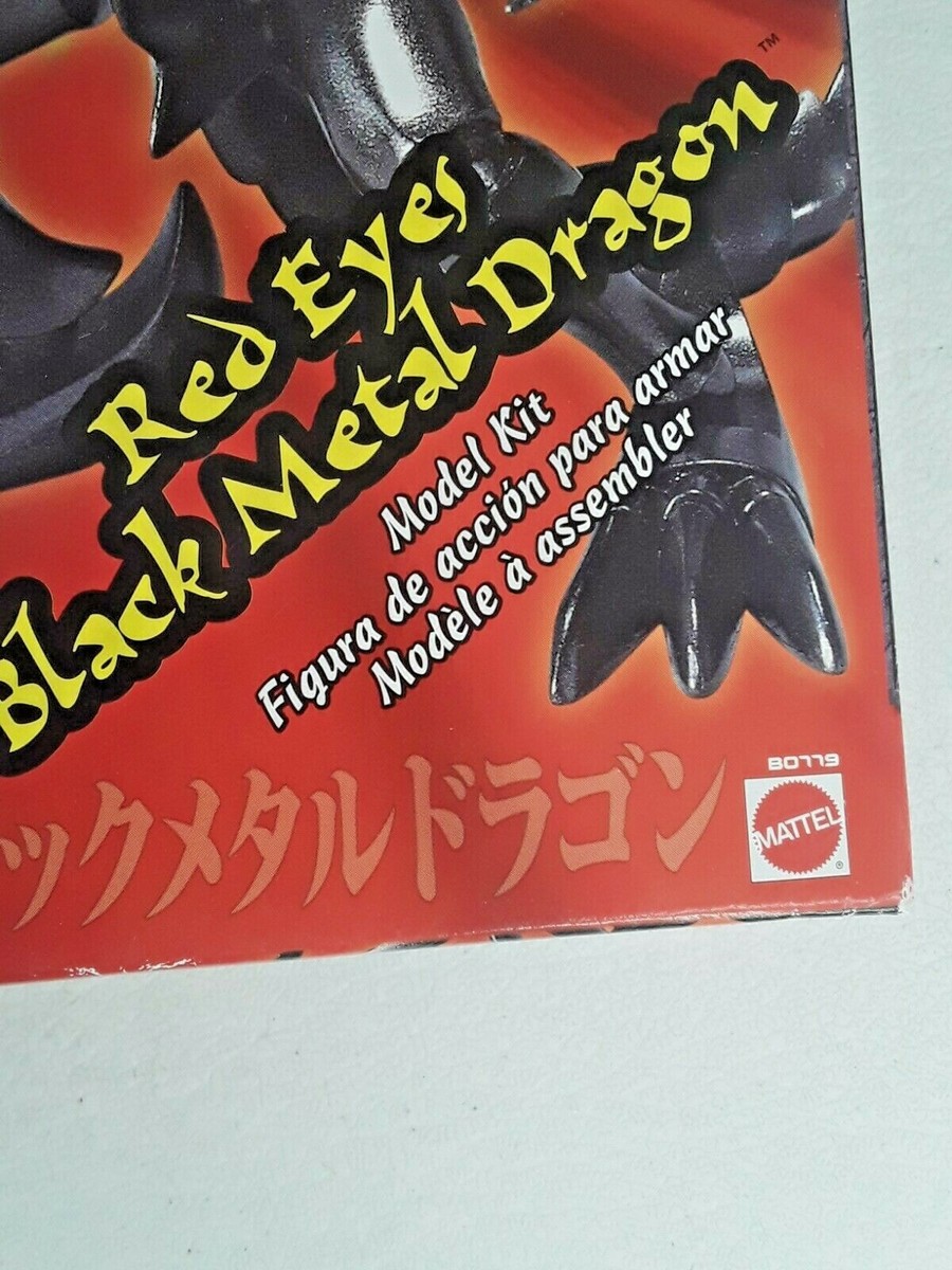 NEW 2002 RARE YU-GI-OH! Red Eye Black Metal Dragon Model Kit