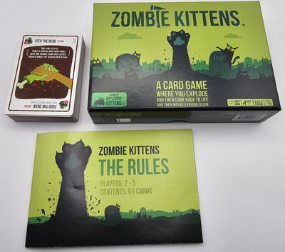 Zombie Kittens - Card Game - Pre Owned