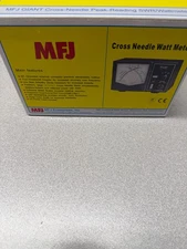 MFJ-894 GIANT CROSS-NEEDLE SWR/WATTMETER, 1.6-525MHz,2/20/200 WATT  NEW