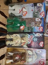 Set of 4 McDonalds Ty Beanie Babies 1999 Still In Package 1993 Errors
