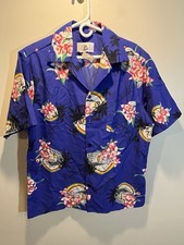 Vintage Hilo Hattie The Hawaiian Original SS Button Up Camp Shirt Men's L NEW