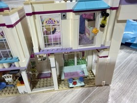 Partial LEGO Friends Stephanie's House (set 41314), a two-story dollhouse NO BOX