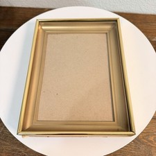 8 X 6 Vintage Gold Tone Metal Picture Frame