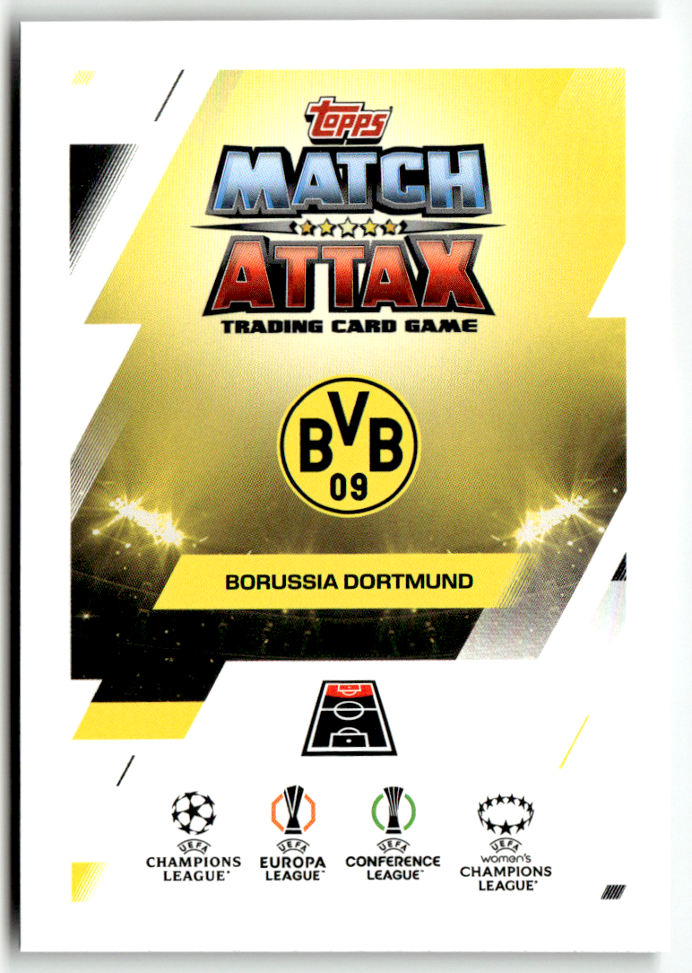 Topps Match Attax CL Extra 2025-26 No. 259 Serhou Guirassy Hat
