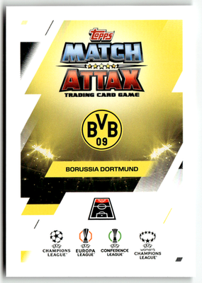 Topps Match Attax CL Extra 2025-26 No. 259 Serhou Guirassy Hat