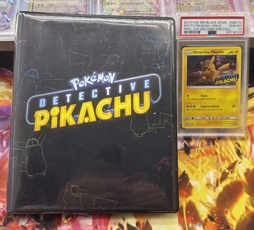 Detective Pikachu TCG Set With Promos Charizard Mewtwo Greninja + Pikachu PSA 10