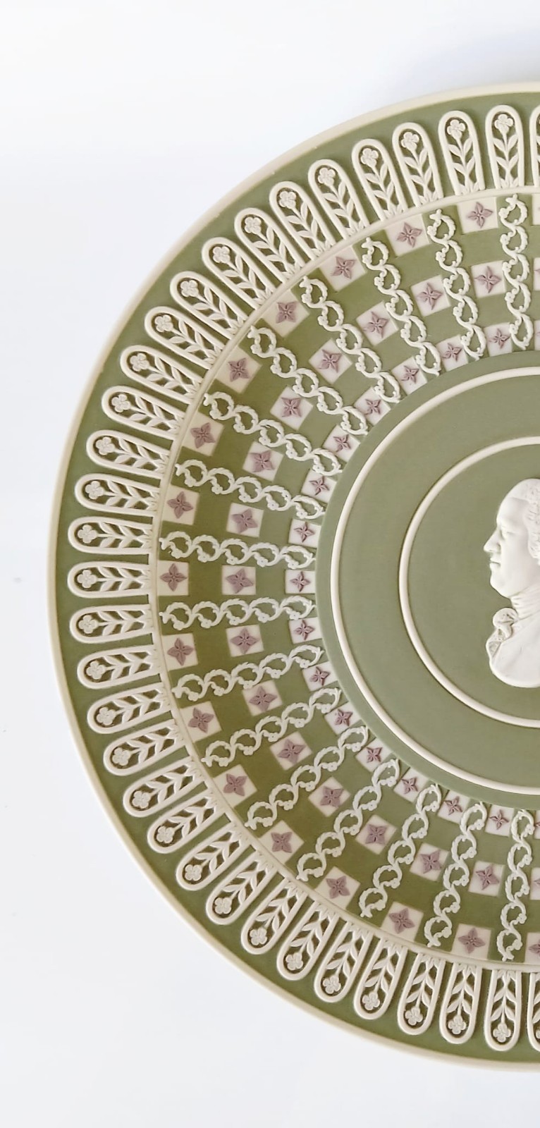 Wedgwood TriColour Jasperware Trophy Plate 250th Anniversary Josiah Wedgwood