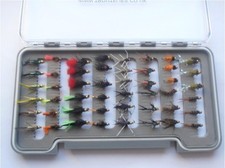 48 Goldhead Nymph - Named Patterns, Boxed Set, Mixed Sizes, TroutfliesUK