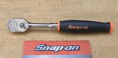 New Snap On THL72 - 1/4'' Drive Dual 80 Technology Soft Grip Long Handle Ratchet