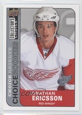 2008 Upper Deck Collector's Choice Rookies Reserve Silver Jonathan Ericsson 1k9