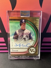 2025 Topps Five Star JIM EDMONDS Autograph Green /15 Angels FSA-JE Encased