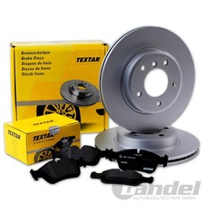 TEXTAR BREMSSCHEIBEN + BELÄGE VORNE passend für PEUGEOT 106 306 CITROEN SAXO