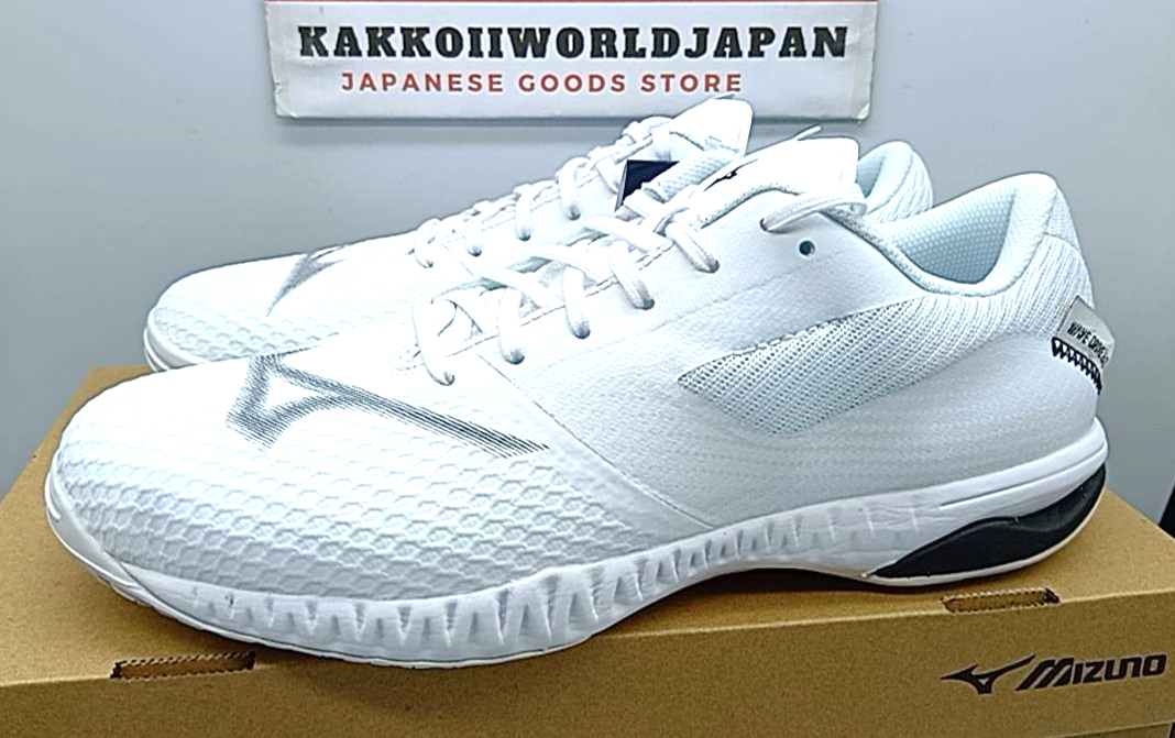 Mizuno Table Tennis Shoes WAVE DRIVE EL2 White/Black 81GA250101
