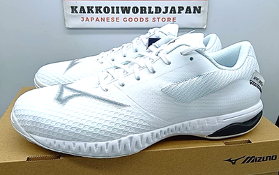 Mizuno Table Tennis Shoes WAVE DRIVE EL2 White/Black 81GA250101
