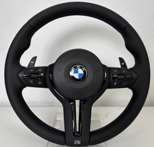 BMW M Performance Sport Lenkrad F21 F22 F30 F31 F32 F33 F34 F36 ALL BLACK - Neu