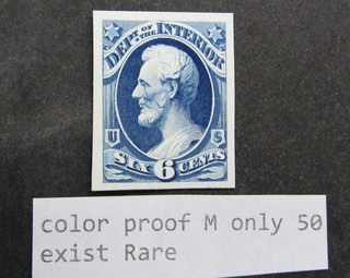 nystamps US Stamp Color Proof Mint Only 50 Exist Rare $500 L3x3356