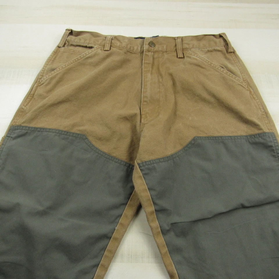 Брюки коричневые мужские 34x32 (размер 32x30) коричневые щетка защита уличные холщовые - Изображение 2 из 4