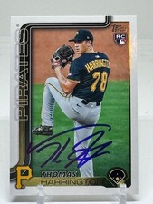 2025 Topps Update Series Thomas Harrington #US273 MLB SIGNED BASEBALL Card